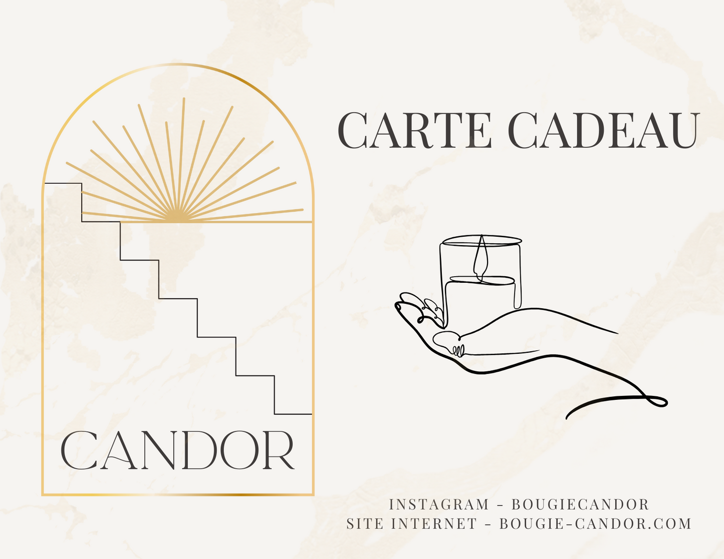 Carte cadeau Candor
